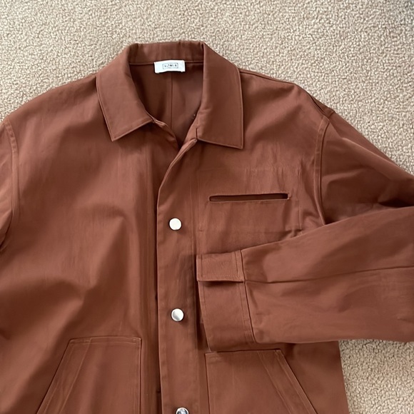Nomia NYC oversized vintage Chore Jacket - Tobacco Brown - Picture 13 of 13